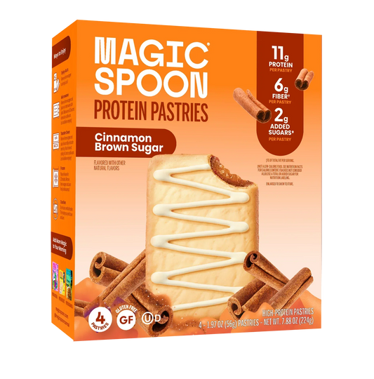 Cinnamon Brown Sugar Protein Pastries