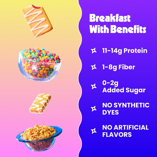 Hall of Fame Pack - 2 boxes of Cereal, 2 boxes of Treats, 2 bags of Granola, 2 boxes of Pastries